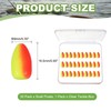 YELARXI Fishing Foam Floats, Snell Fishing Rig Floats Strike Indicators