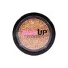 Pink Up, Glitter Compacto, Alta Adherencia, Textura Suave Sombra Gold