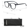 EYE ZOOM 3 Pack Retro Round Plastic Frame Reading Glasses