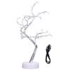 Tabletop Bonsai Tree Lamp Adjustable Safe Touch Switch Night Light