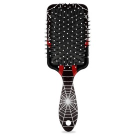 Detangler Hair Brush Hairbrush for Kids Boys Girls, Detangling Brush Smooth for Thin Long Curly Hair, Glide Through Tangles with Ease and Massage Scalp (Black Eyes)