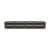 Navepoint 48-Port Cat5E UTP Unshielded Patch Panel for 19-Inch Wallmount