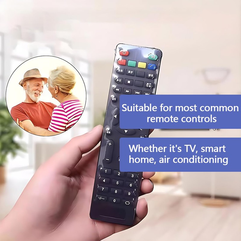 XUZOPIM 50 x Remote Control Protective Case, Transparent Universal Case