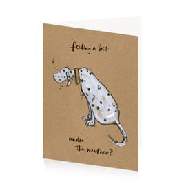 Feeling a Bit Under The Weather ? - Sam Toft Get Well Card - ST1345