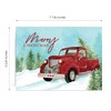 Rustic Country Christmas Note Cards / 25 5 5/8" x