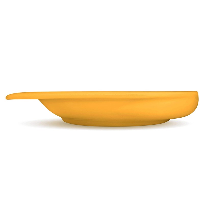 Dignity by Wade Scoop Plate - Yellow