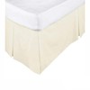 Percale Box Pleated Valance Bed Skirt for All Bed Sizes