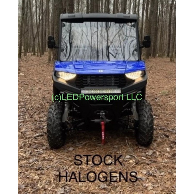 FT Direct Fit LED Headlights For 2014 Yamaha Grizzly 700