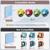 HSIAMEN 550 HEPA & Activated Carbon Filter Replacement Set Compatible