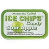 ICE CHIPS Sour Apple Candy, 1.76 Ounce
