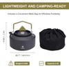 Alocs 1L Camping Kettle Teapot, Portable Camping Coffee Pot Tea