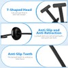 Uraqt Pack of 100 Cable Ties Black Set, 90 mm
