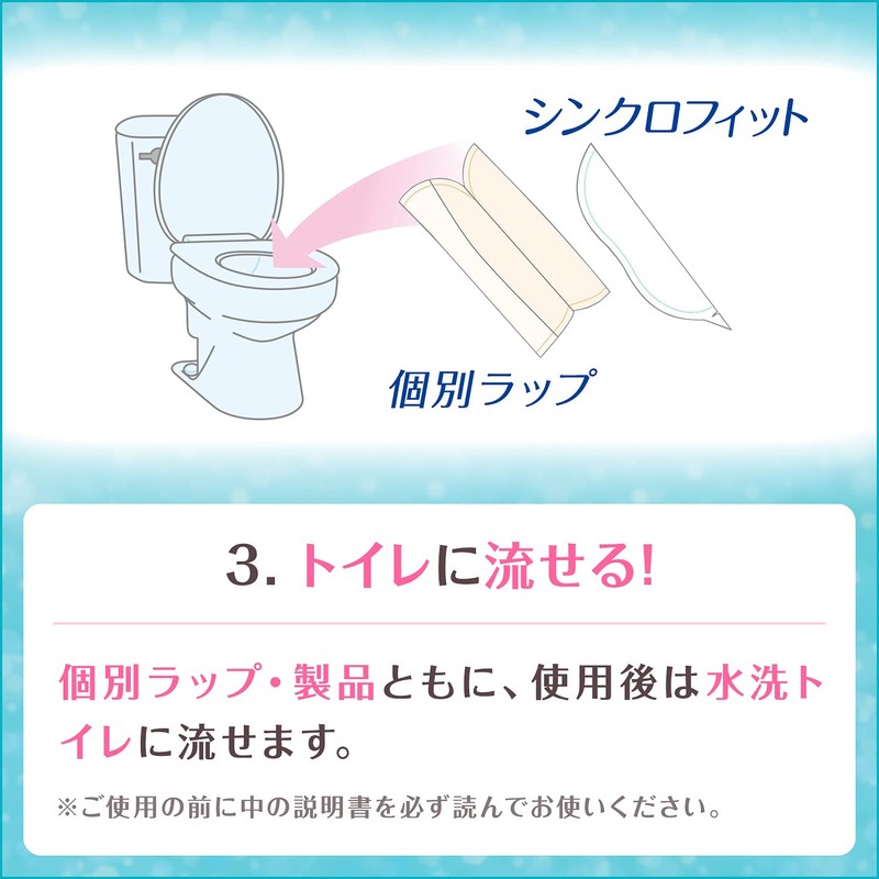 Sophy Synchrofit Thick Type 20 Pieces (Sanitary Supplies Napkin Combined