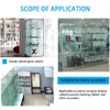 Sliding Glass Door Ratchet Lock, Drawer Display Case Showcase Security