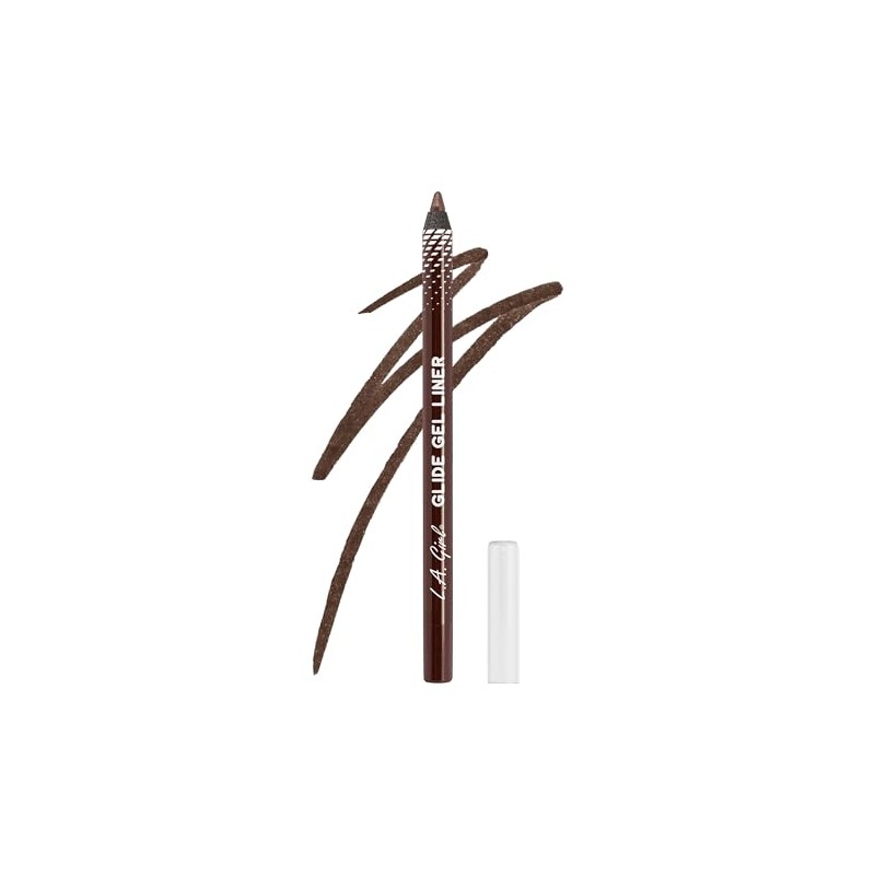 L.A. Girl Gel Glide Eyeliner Pencil, Brown GP634