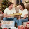Bamboo Sofa Arm Tray 2-in-1 Couch Armrest Table with Detachable