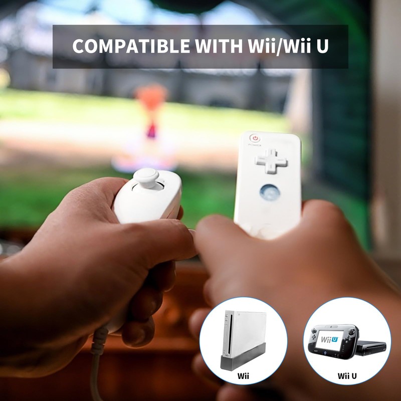 Zamia 2 Packs Upgrade Controller with Silicone Case and Wristband,Remote