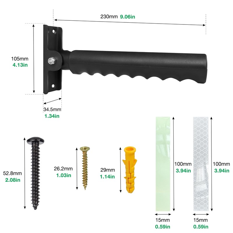 Safety Extended Doorway Flip Assist Handle Grip for Elderly with