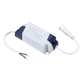 PATIKIL 18-24W 300mA LED Driver, AC 85-265V Output 54-100V DC Female Connector Constant Current Rectifier Transformer External Power Supply LED Ceiling Lamp