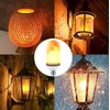 6W E26 LED Flame Effect Light Bulb - 4 Modes