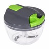 Manual Garlic Chopper for Food Prep - Pull-String Vegetable Mincer