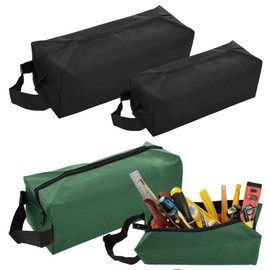 4 PCS Small Canvas Tool Bag, Versatiles Mall Tool Bag, Small Canvas Pouch for Screwdrivers,Wrench,Pliers Hand Tools