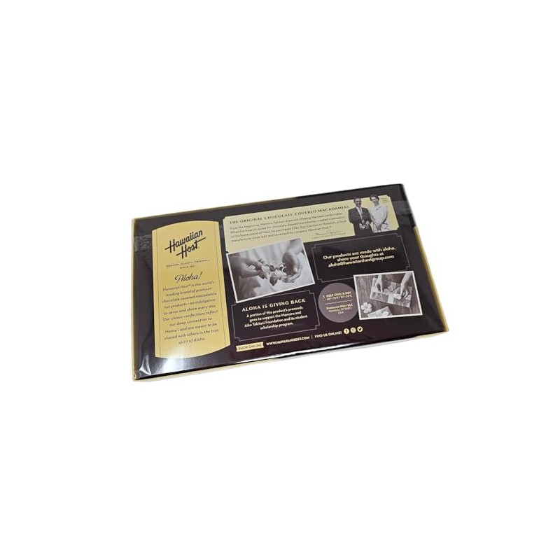 Hawaiian Host AlohaMacs – Premium Milk Chocolate Covered Macadamia Nuts
