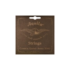 Aquila 108C Ambra 2000 Classical Guitar Complete Set incl. Nylgut Trebles, Nylgut Multifilament Core/Silver-Plated Wound Basses