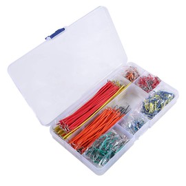 Jumper Wire Kit,840 Pieces Preformed Breadboard Jumper Wire Kit,14 Lengths Assorted Jumper Wire for Breadboard Prototyping Solder Circuits