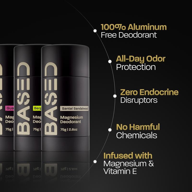 BASED High Performance Deodorant | Aluminum Free | 24 Hour