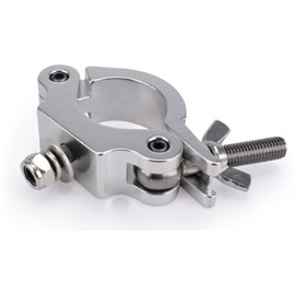 Riggatec half clamp - Half coupler silver, 48-51 mm.