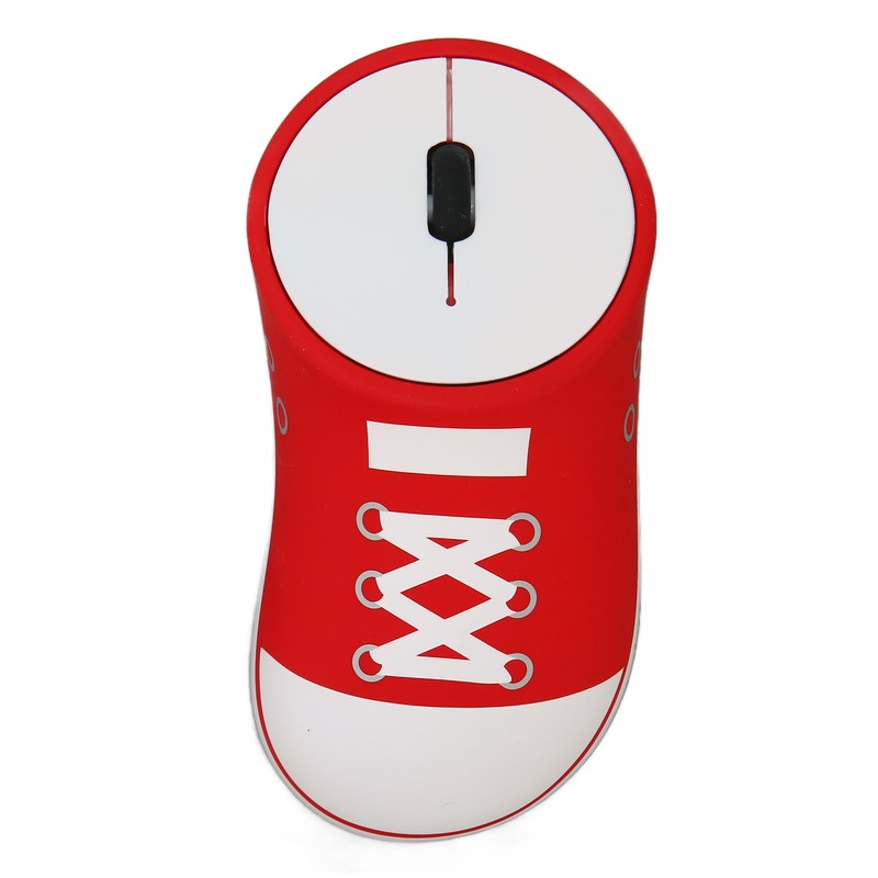 2.4G Shoe Wireless Mouse 1200DPI Slim Optical Portable Cute Ergonomic