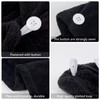 Sinland Microfiber Hair Drying Towels Ultra Absorbent Hair Turban Drying