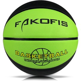 FAKOFIS Children's Basketball Size 3, Youth Basketballs Size 5, Size 7, Outdoor Indoor Street Basketball, Arena Training Adult Beginners Basketballs