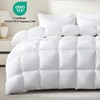 Ubauba Goose Feather Down Fiber Comforter Oversized Queen Size -