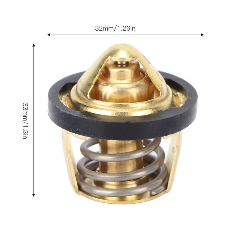 ATV Scooter Engine Coolant Thermostat Switch Stainless Steel Replacement for
