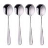 7-Inch Soup Spoons, Baikai Bouillon Spoon,18/10 Stainless Steel Finished Table