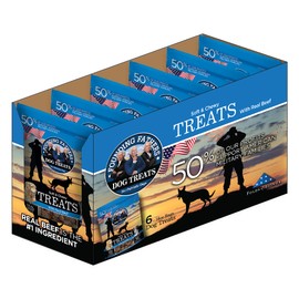 Founding Fathers Soft and Chewy Dog Treats, Beef, 16 Ounce (Pack of 1)