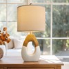 OYEARS Boho Table Lamps Bedroom Living Room Set 2 Small