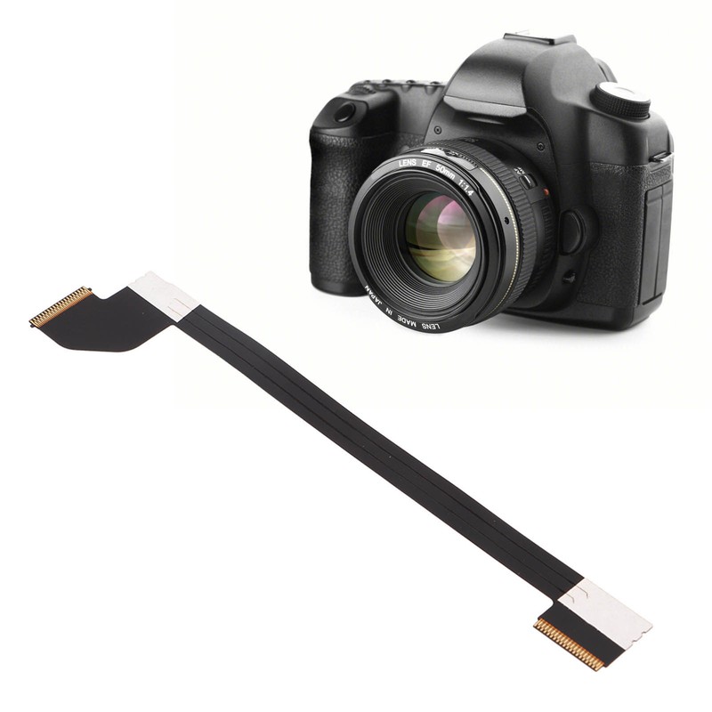 Shaft Rotating LCD Display Screen Hinge Flex Cable Camera Replacement