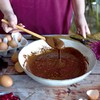 Bamboo Serving/Cooking Utensils - B3 - Round Handled Spoon -