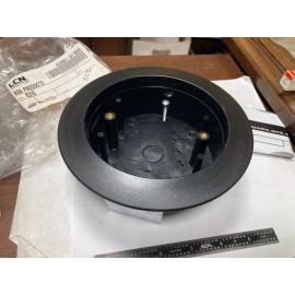 LCN 8310-868F, 4-1/2" Round, Black Jamb Flush Mount Box, New