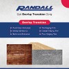 Randall Oak 1inches Overlap Edge Floor Transition 4 1/8inches Wide