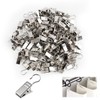 100 Stainless Steel Curtain Clips, Multifunctional Curtain Hooks, Durable Metal