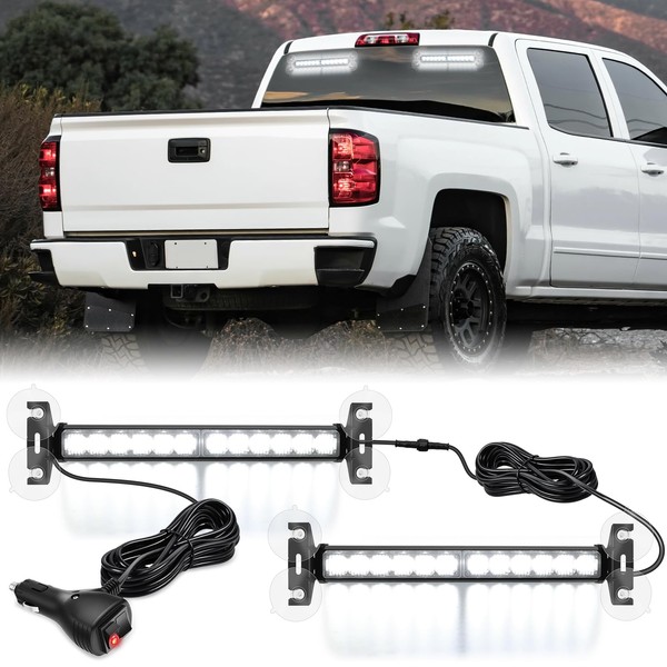 Nilight Nilight 24LED Emergency Strobe Traffic Advisor Light Bar 2