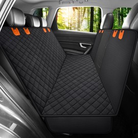 GXT Dog Back Seat Cover Protector for Cars SUV and Trucks with Mesh Window, Scratchproof Nonslip and Waterproof Material