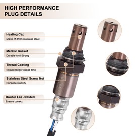 Oxygen Sensor Upstream 234-9047 O2 Sensor Fits for Toyota Camry 4Runner 2002-2006 3.0L 4.0L, for Lexus ES300 2002-2003 3.0L, for Subaru Outback Legacy B9 Tribeca 2005-2009 3.0L 3.6L