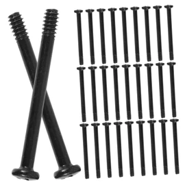 TEHAUX Computer Fan Mounting Screws Pc Case Fan Screws Long 50pcs Replacement