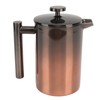French Press Coffee Tea Maker with Filter Double Layer 304