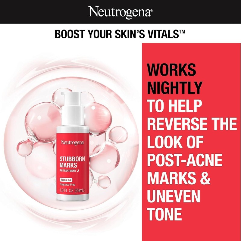 Neutrogena Retinol PM Treatment for Stubborn Marks - 29 ml